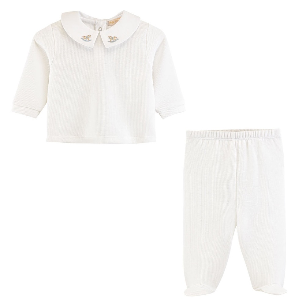 Baby Club Chic English Knot Top and Pant Set